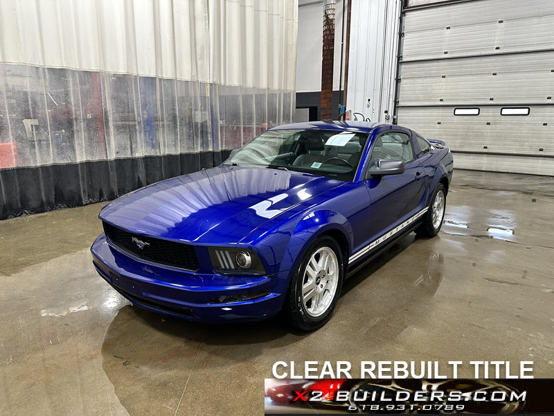 2005 Ford Mustang CLEAR REBUILT TITLE